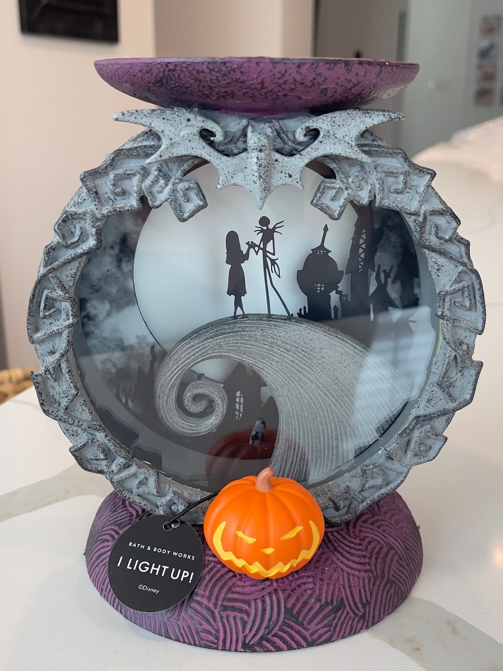 Bath & Body Works x Nightmare Before Christmas Light Up Candle Holder